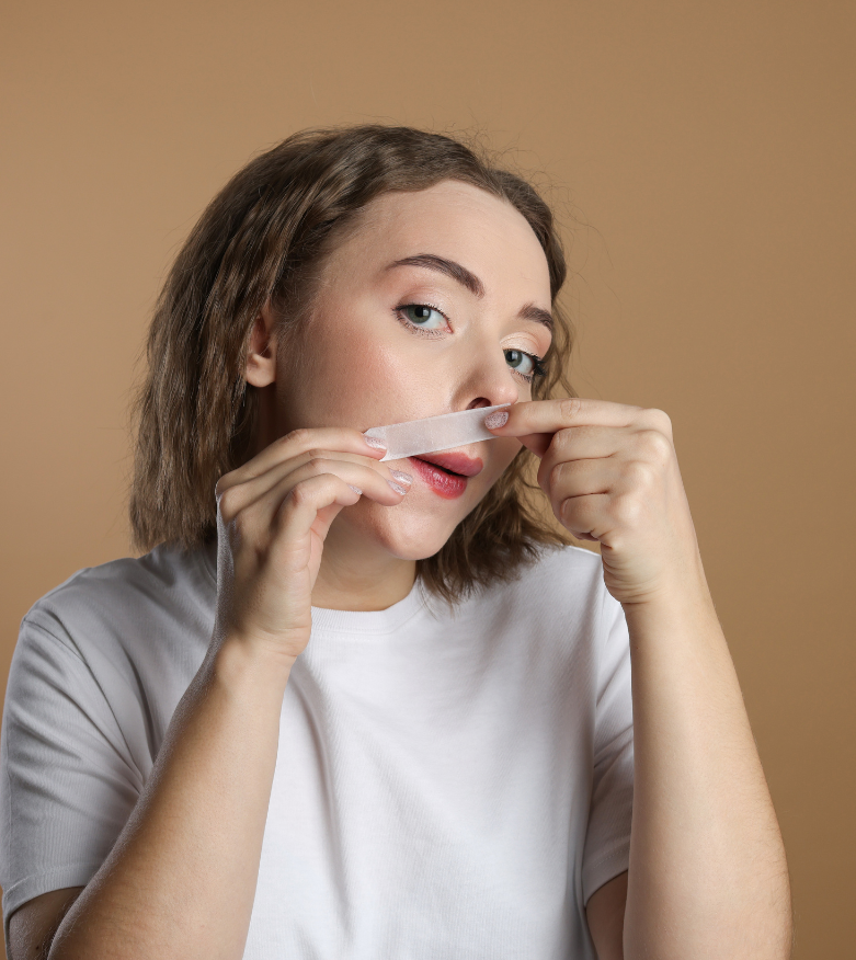 épilation cire visage